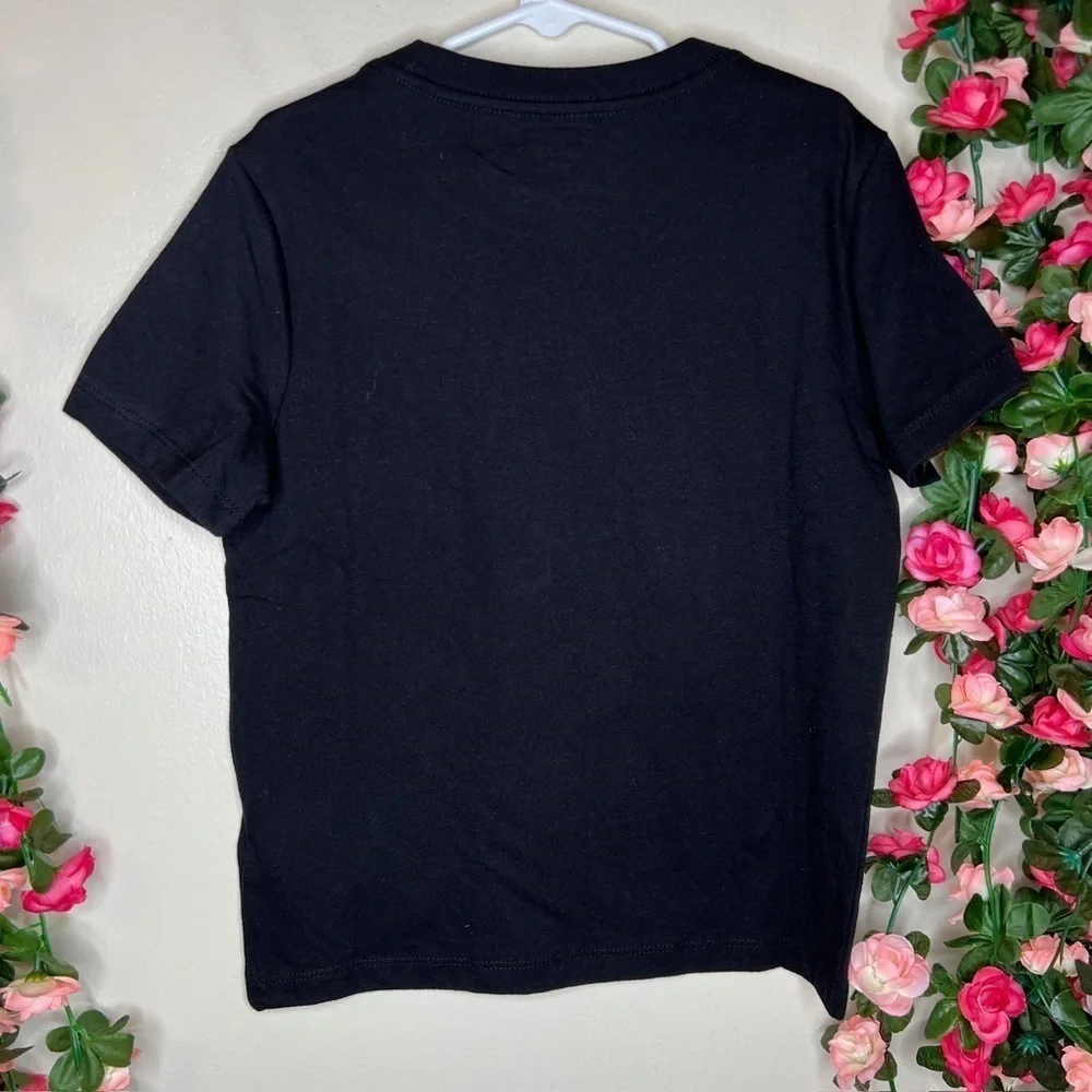 Old Navy NWT Black Proud Family Graphic T-Shirt Girls 6/7 Casual Disney Cartoons